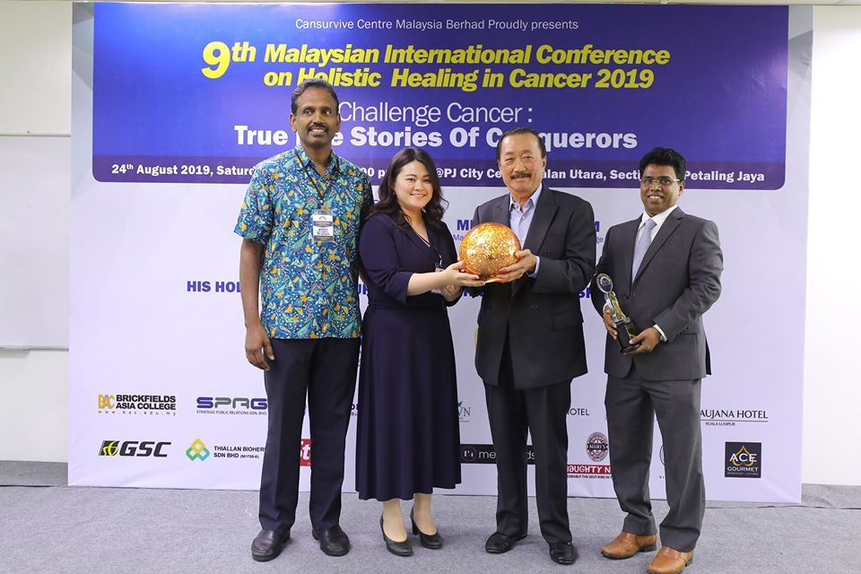9th Malaysian International Conference on Holistic Healing in Cancer 2019 Organising Chairman Foreword